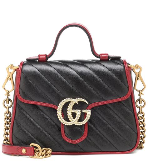 gucci marmont gg mini leather cross-body bag|Gucci Marmont belt bag large.